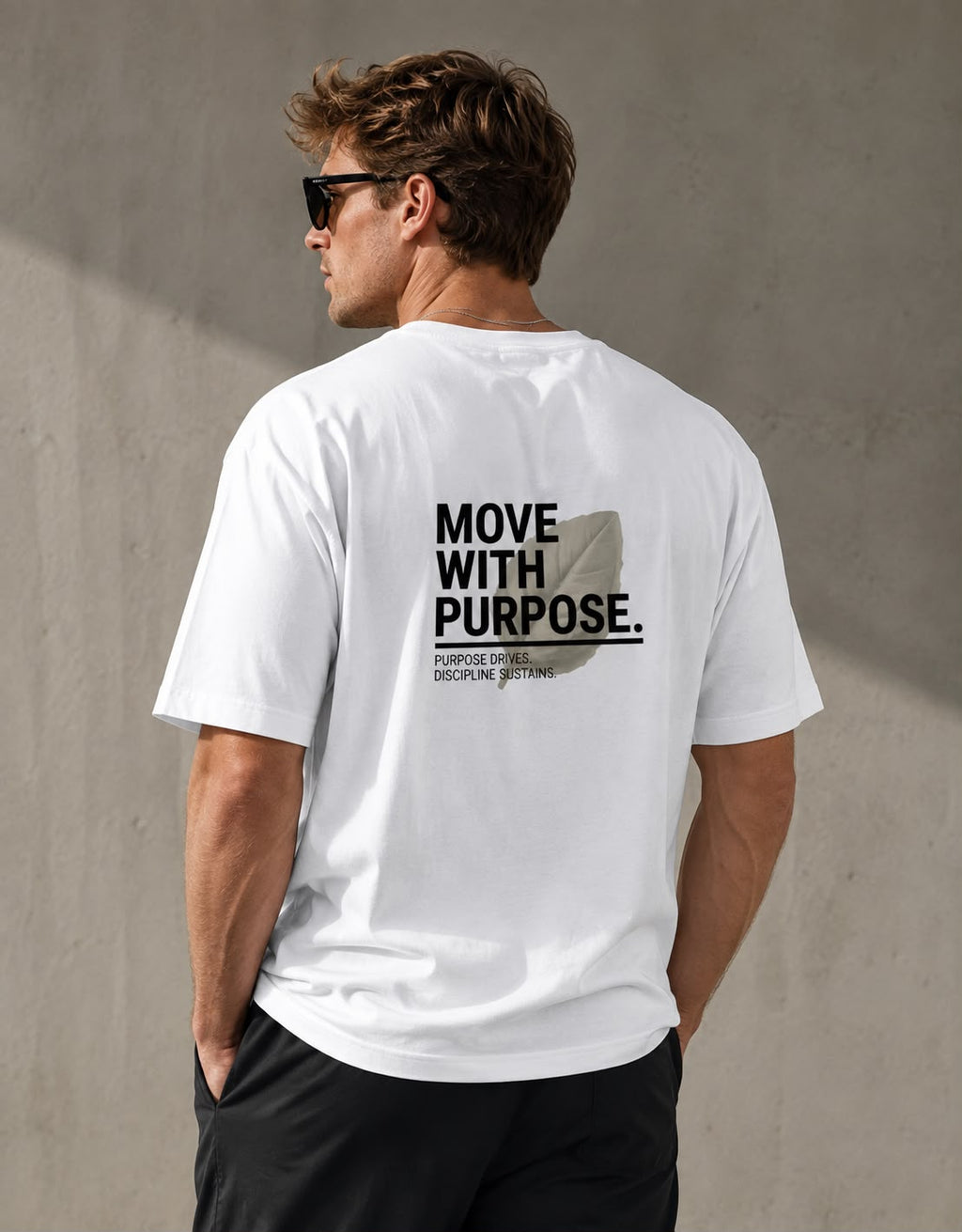 Move With Purpose Unisex Oversized Classic T-Shirt