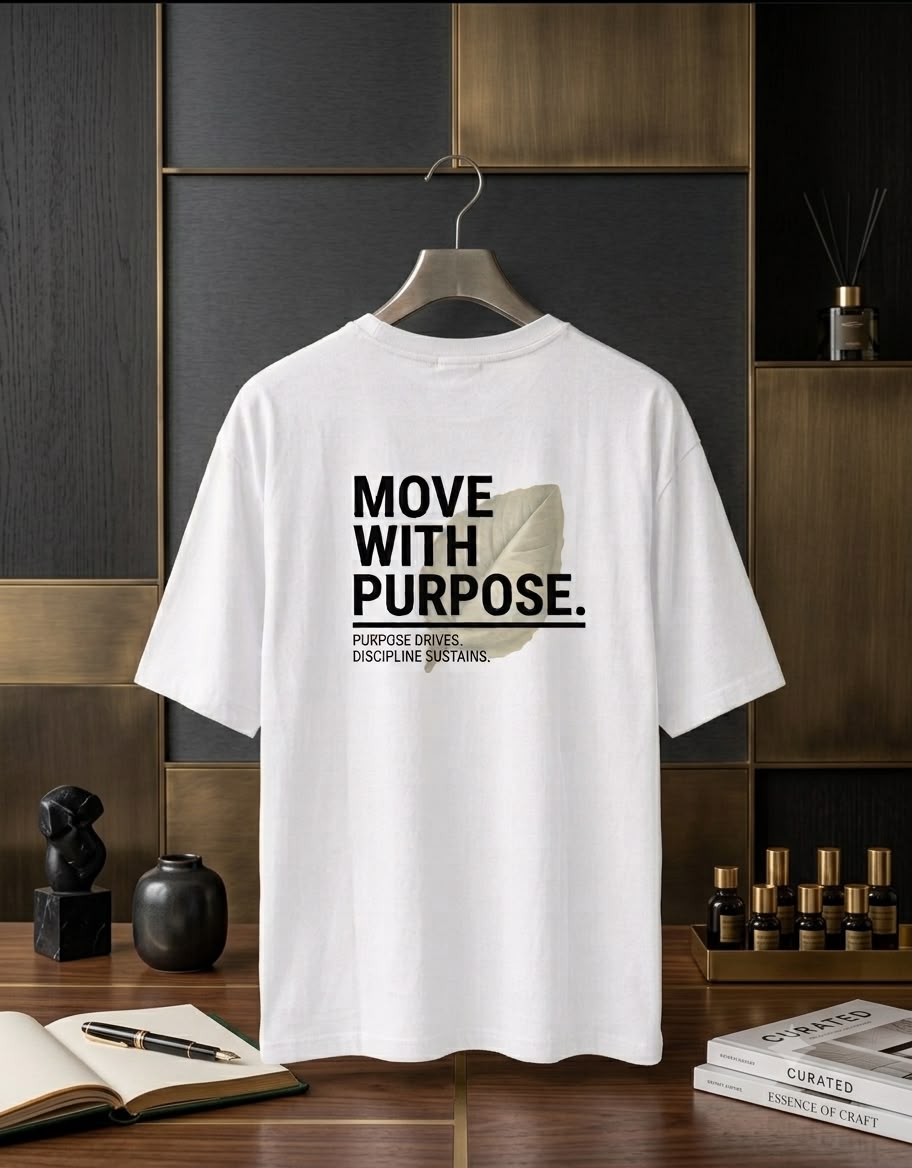 Move With Purpose Unisex Oversized Classic T-Shirt