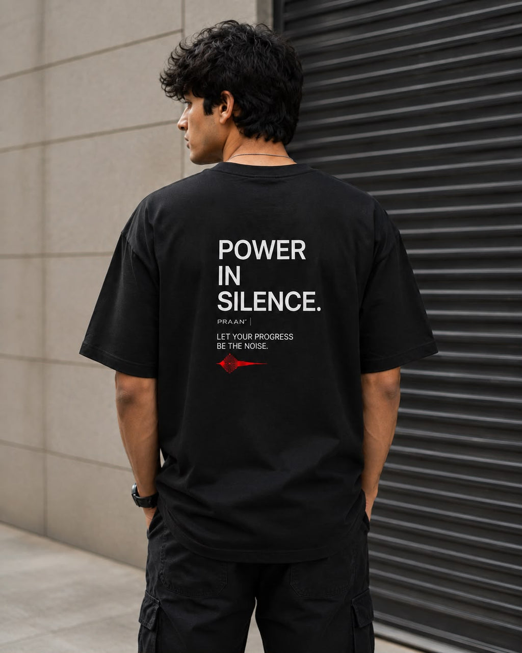 power in silence Unisex Oversized Classic T-Shirt